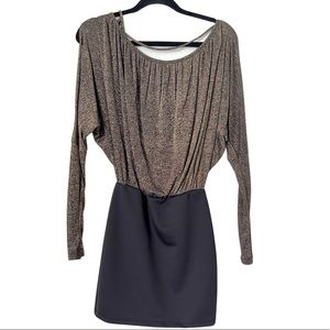 FOREIGN EXCHANGE black short dress.  Size S/P.